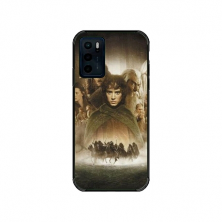 Husa personalizata tip carcasa HQPrint pentru Motorola Moto E32s, model Lord of the Rings 2, multicolor, S1D1M0190