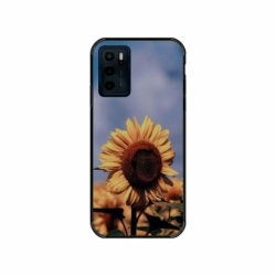 Husa personalizata tip carcasa HQPrint pentru Motorola Moto E32s, model Sunflower 1, multicolor, S1D1M0193
