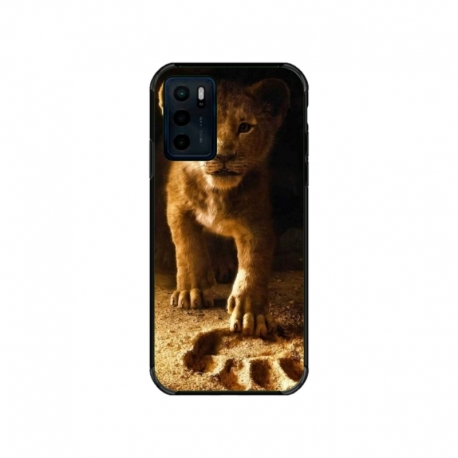 Husa personalizata tip carcasa HQPrint pentru Motorola Moto E32s, model Lion King 2, multicolor, S1D1M0198