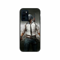 Husa personalizata tip carcasa HQPrint pentru Motorola Moto E32s, model PUBG 1, multicolor, S1D1M0214