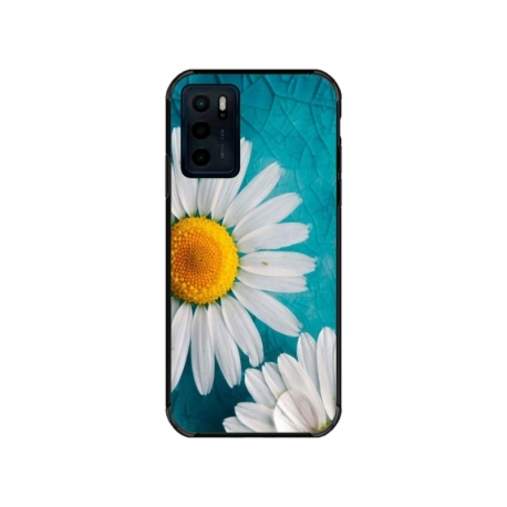 Husa personalizata tip carcasa HQPrint pentru Motorola Moto E32s, model Petunia 1, multicolor, S1D1M0235