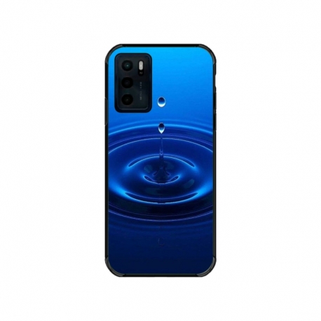 Husa personalizata tip carcasa HQPrint pentru Motorola Moto E32s, model Picatura, multicolor, S1D1M0240