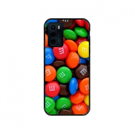 Husa personalizata tip carcasa HQPrint pentru Motorola Moto E32s, model MandM, multicolor, S1D1M0257