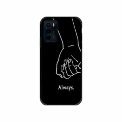 Husa personalizata tip carcasa HQPrint pentru Motorola Moto E32s, model Always and Forever 1, multicolor, S1D1M0279