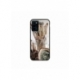 Husa personalizata tip carcasa HQPrint pentru Motorola Moto E32s, model Brush, multicolor, S1D1M0282