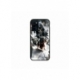 Husa personalizata tip carcasa HQPrint pentru Motorola Moto E32s, model Skeleton Cards, multicolor, S1D1M0301