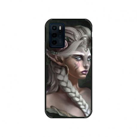 Husa personalizata tip carcasa HQPrint pentru Motorola Moto E32s, model Alien Queen, multicolor, S1D1M0308