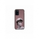 Husa personalizata tip carcasa HQPrint pentru Motorola Moto E32s, model Bubble Gum Statue, multicolor, S1D1M0317