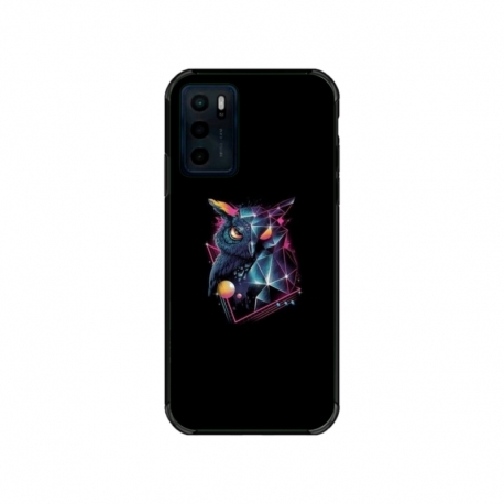 Husa personalizata tip carcasa HQPrint pentru Motorola Moto E32s, model Colorful 9, multicolor, S1D1M0333
