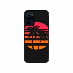 Husa personalizata tip carcasa HQPrint pentru Motorola Moto E32s, model Beach View 3, multicolor, S1D1M0337