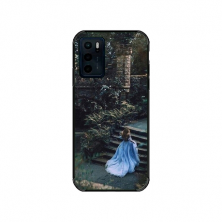 Husa personalizata tip carcasa HQPrint pentru Motorola Moto E32s, model Bride, multicolor, S1D1M0338