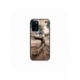Husa personalizata tip carcasa HQPrint pentru Motorola Moto E32s, model Abstract 4, multicolor, S1D1M0339