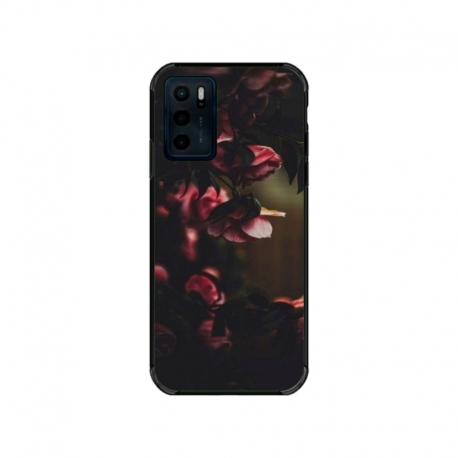 Husa personalizata tip carcasa HQPrint pentru Motorola Moto E32s, model Flowers 20, multicolor, S1D1M0344