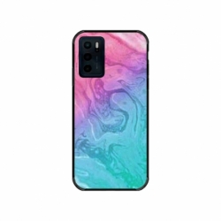 Husa personalizata tip carcasa HQPrint pentru Motorola Moto E32s, model Colorful Mess, multicolor, S1D1M0374