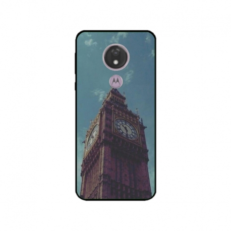 Husa personalizata tip carcasa HQPrint pentru Motorola Moto G7 Power, model Big Ben 1, multicolor, S1D1M0013