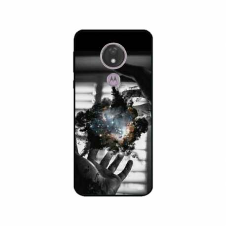 Husa personalizata tip carcasa HQPrint pentru Motorola Moto G7 Power, model Dark Magic, multicolor, S1D1M0020