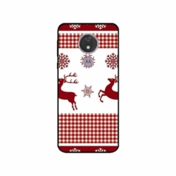 Husa personalizata tip carcasa HQPrint pentru Motorola Moto G7 Power, model Reindeer 1, multicolor, S1D1M0051
