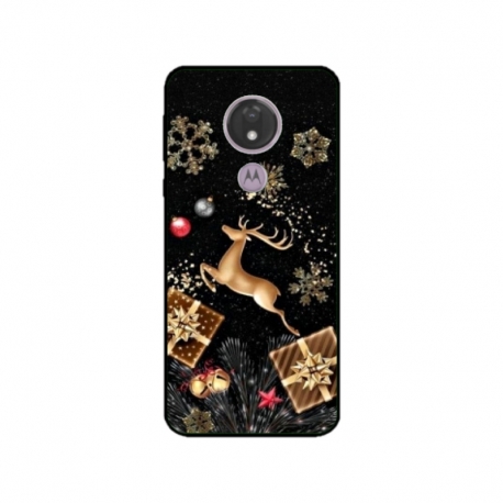 Husa personalizata tip carcasa HQPrint pentru Motorola Moto G7 Power, model Reindeer 2, multicolor, S1D1M0052