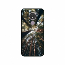 Husa personalizata tip carcasa HQPrint pentru Motorola Moto G7 Power, model Tree perspective, multicolor, S1D1M0079