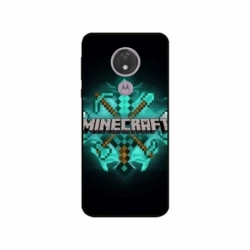 Husa personalizata tip carcasa HQPrint pentru Motorola Moto G7 Power, model Minecraft 2, multicolor, S1D1M0126