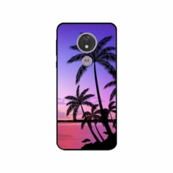Husa personalizata tip carcasa HQPrint pentru Motorola Moto G7 Power, model Beach View 2, multicolor, S1D1M0137
