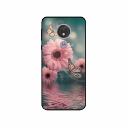 Husa personalizata tip carcasa HQPrint pentru Motorola Moto G7 Power, model Flowers 7, multicolor, S1D1M0140