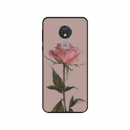 Husa personalizata tip carcasa HQPrint pentru Motorola Moto G7 Power, model Flowers 8, multicolor, S1D1M0141
