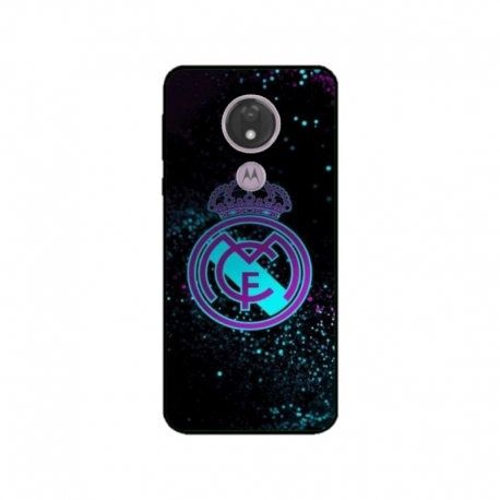 Husa personalizata tip carcasa HQPrint pentru Motorola Moto G7 Power, model Real Madrid 1, multicolor, S1D1M0153
