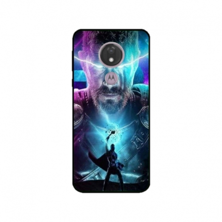 Husa personalizata tip carcasa HQPrint pentru Motorola Moto G7 Power, model Thor 1, multicolor, S1D1M0201