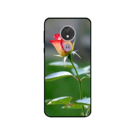 Husa personalizata tip carcasa HQPrint pentru Motorola Moto G7 Power, model Flowers 13, multicolor, S1D1M0206