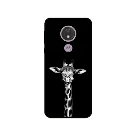 Husa personalizata tip carcasa HQPrint pentru Motorola Moto G7 Power, model Giraffe 3, multicolor, S1D1M0222