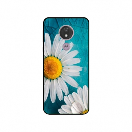 Husa personalizata tip carcasa HQPrint pentru Motorola Moto G7 Power, model Petunia 1, multicolor, S1D1M0235