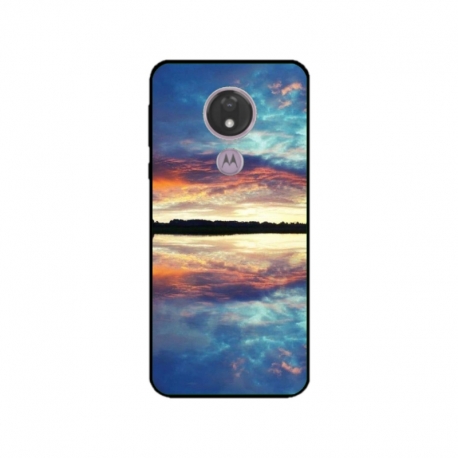 Husa personalizata tip carcasa HQPrint pentru Motorola Moto G7 Power, model Nice View 12, multicolor, S1D1M0247