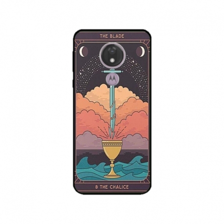 Husa personalizata tip carcasa HQPrint pentru Motorola Moto G7 Power, model Tarrot, multicolor, S1D1M0267