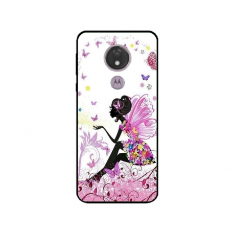 Husa personalizata tip carcasa HQPrint pentru Motorola Moto G7 Power, model Fairy, multicolor, S1D1M0276