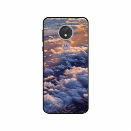 Husa personalizata tip carcasa HQPrint pentru Motorola Moto G7 Power, model Beautiful Sky, multicolor, S1D1M0277