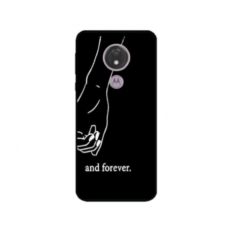 Husa personalizata tip carcasa HQPrint pentru Motorola Moto G7 Power, model Always and Forever 2, multicolor, S1D1M0280
