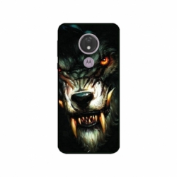 Husa personalizata tip carcasa HQPrint pentru Motorola Moto G7 Power, model Wolf, multicolor, S1D1M0286