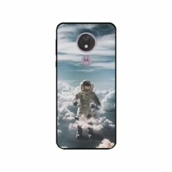 Husa personalizata tip carcasa HQPrint pentru Motorola Moto G7 Power, model Astronaut in the Clouds, multicolor, S1D1M0290