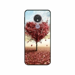 Husa personalizata tip carcasa HQPrint pentru Motorola Moto G7 Power, model Heart Tree, multicolor, S1D1M0293