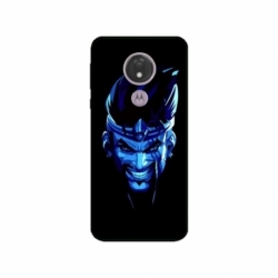 Husa personalizata tip carcasa HQPrint pentru Motorola Moto G7 Power, model Blue King, multicolor, S1D1M0305