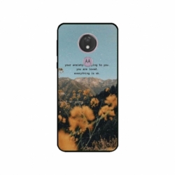 Husa personalizata tip carcasa HQPrint pentru Motorola Moto G7 Power, model Quote 1, multicolor, S1D1M0306