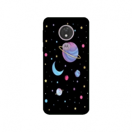 Husa personalizata tip carcasa HQPrint pentru Motorola Moto G7 Power, model Colorful 6, multicolor, S1D1M0311