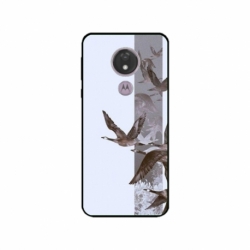 Husa personalizata tip carcasa HQPrint pentru Motorola Moto G7 Power, model Birds, multicolor, S1D1M0314