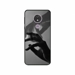 Husa personalizata tip carcasa HQPrint pentru Motorola Moto G7 Power, model Hand Reach, multicolor, S1D1M0318