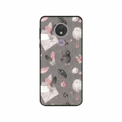 Husa personalizata tip carcasa HQPrint pentru Motorola Moto G7 Power, model Abstract 1, multicolor, S1D1M0321