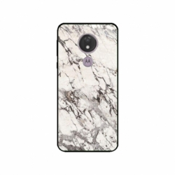 Husa personalizata tip carcasa HQPrint pentru Motorola Moto G7 Power, model White Marble, multicolor, S1D1M0325