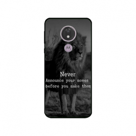 Husa personalizata tip carcasa HQPrint pentru Motorola Moto G7 Power, model Quote 2, multicolor, S1D1M0330