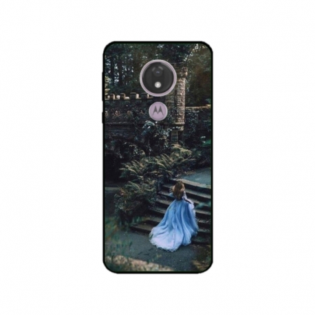 Husa personalizata tip carcasa HQPrint pentru Motorola Moto G7 Power, model Bride, multicolor, S1D1M0338