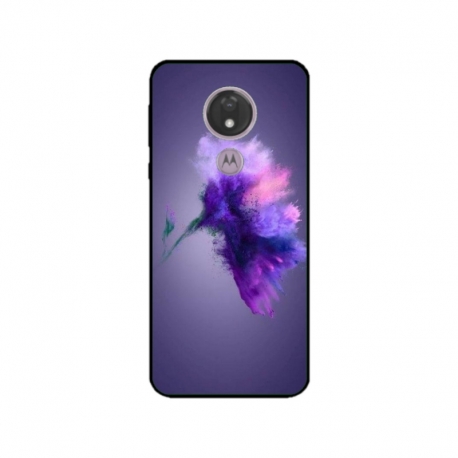Husa personalizata tip carcasa HQPrint pentru Motorola Moto G7 Power, model Flowers 19, multicolor, S1D1M0340